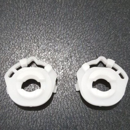 Rachet / Dudukan Original Untuk Helm Zeus 611 (Sepasang) Putihnya