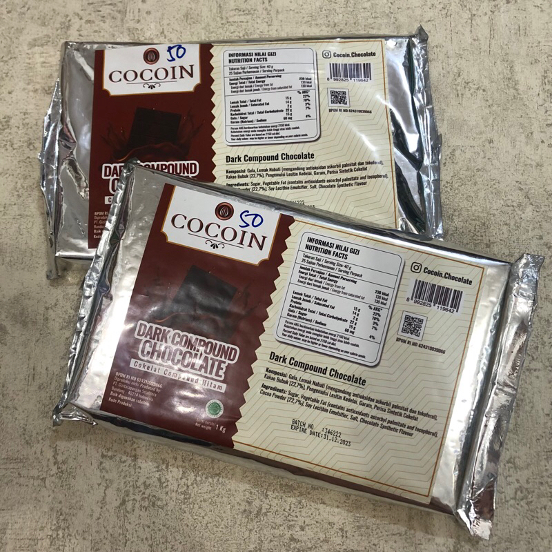 

cocoin dark chocolate compound 1kg