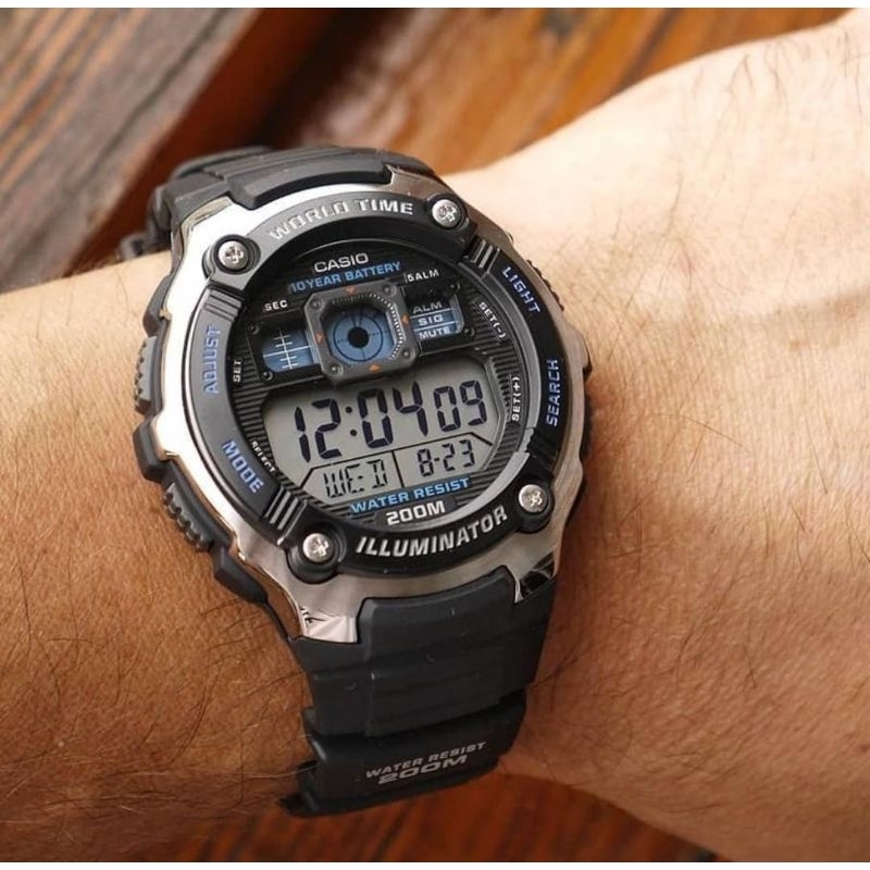 Jam Tangan Pria Casio AE-2000W-1AVDF ORIGINAL
