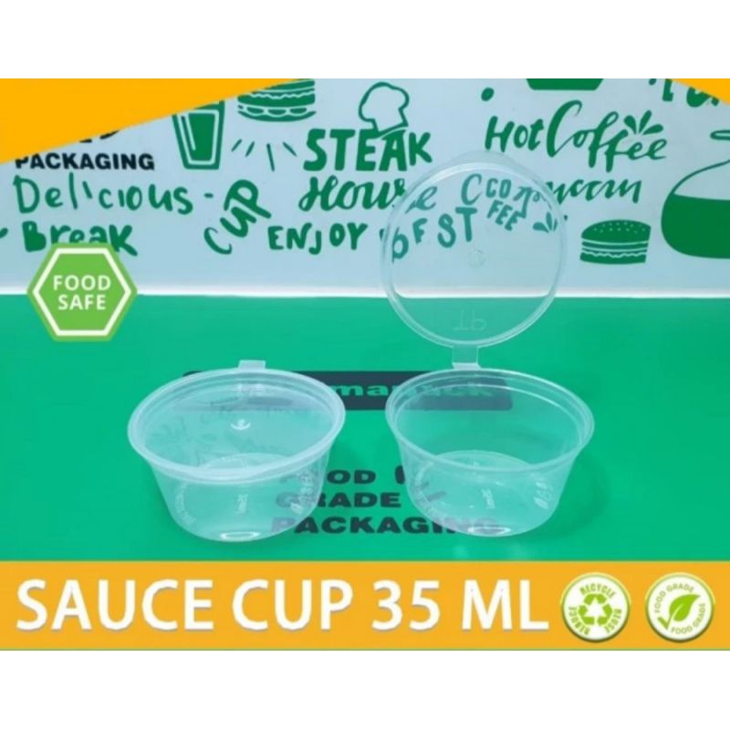 Cup Saus 35ml Cup Saus Sambal 35ml Sauce Cup 35 Cup Sauce