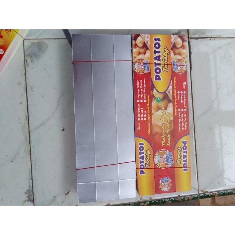 

kertas kentang spiral/kertas kentang ulir