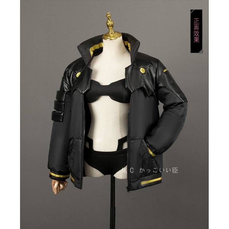 Ready Stock Kostum Cosplay Costume Fullset Wig Rebecca Cyberpunk Edgerunner Brand Creative Productio