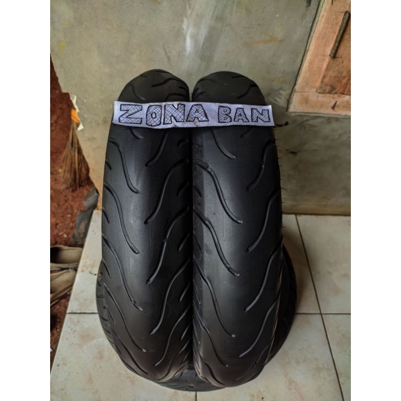 sepasang ban copotan michelin pilot street 110/80 dan 90/90 ring 14 tubles