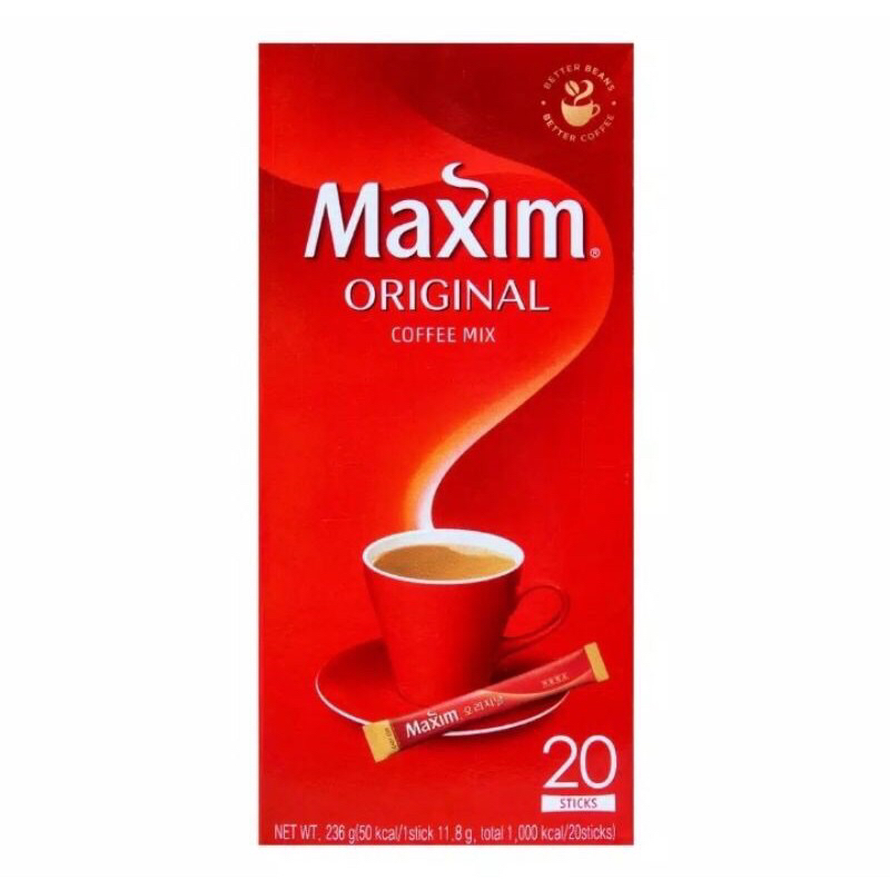 

Maxim coffee Original Coffee Mix ( isi 20 sachet )