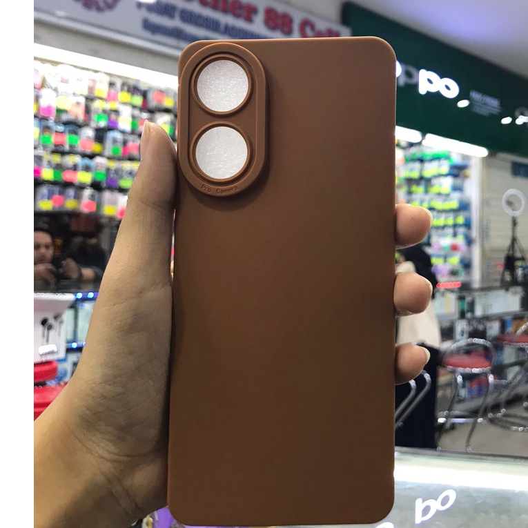 Softcase pro camera Oppo Reno 8T 4G Candy case full color 3D Silikon TPU