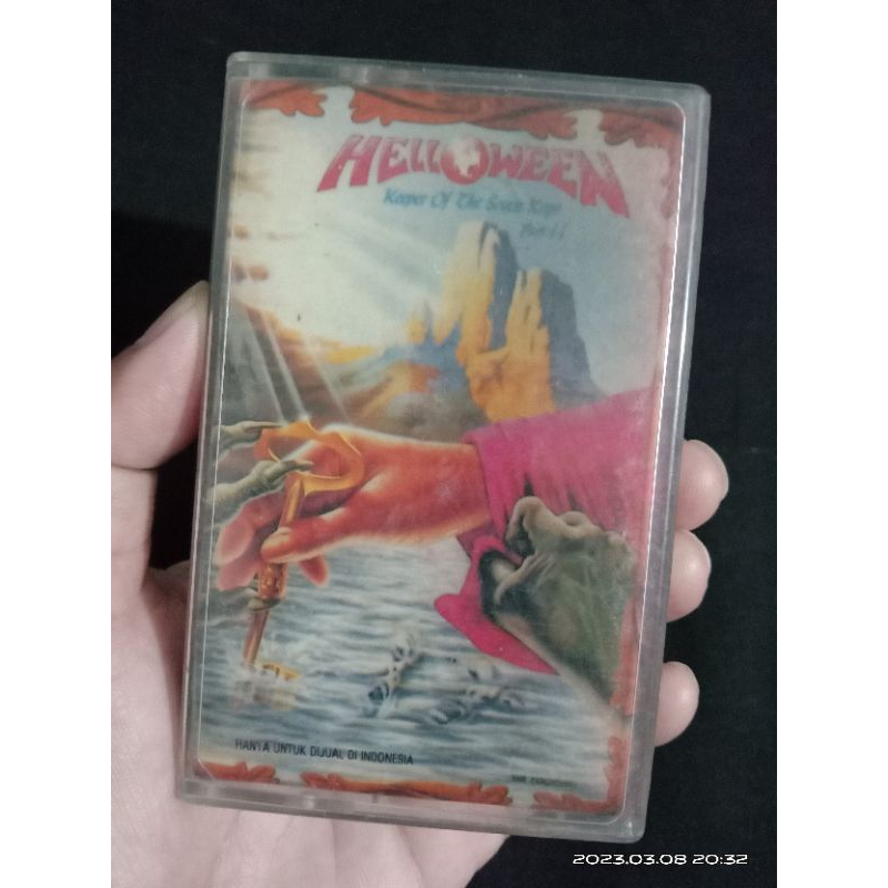 Kaset Helloween "Keeper of the Seven Keys Pt.2" Original