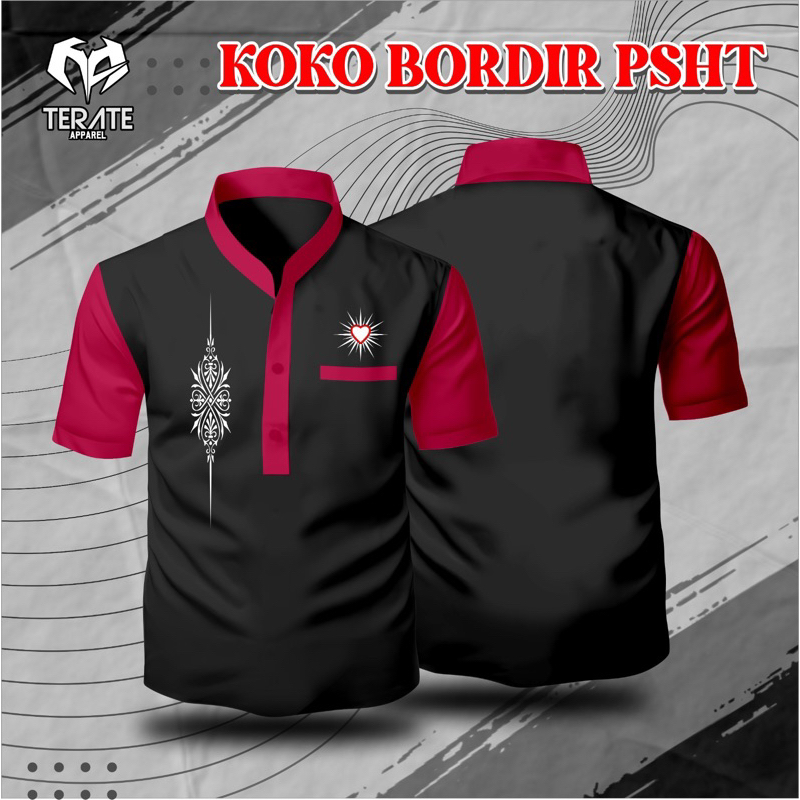 BATIK PSHT BATIK TERATE BATIK SH TERATE MURAH BATIK TERATE BAJU MUSLIM PSHT