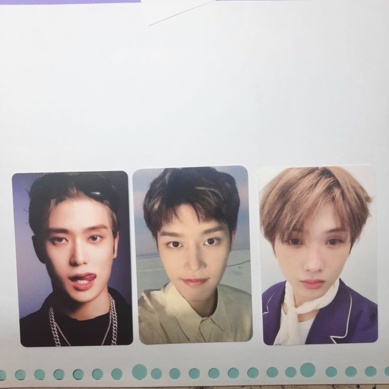 pc photocard official nct jaehyun melet 2 baddies bundle jisung keycard taeil tincase wtmc