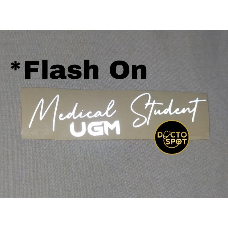 Medical Student UGM Stiker Mahasiswa Kedokteran FK Dokter