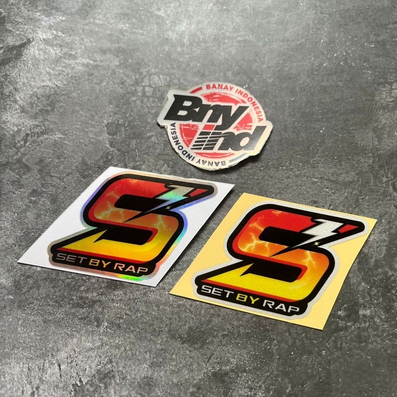 Sticker Stiker SET BY RAP Princutt