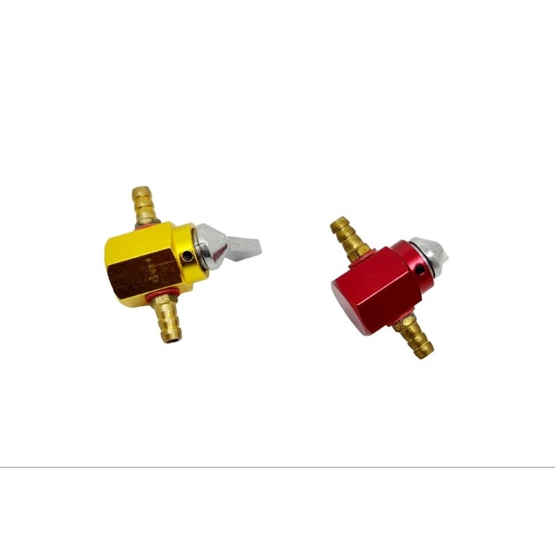 Kran Bensin Motor Kran Bensin CNC keran bensin racing motor universal cnc red gold