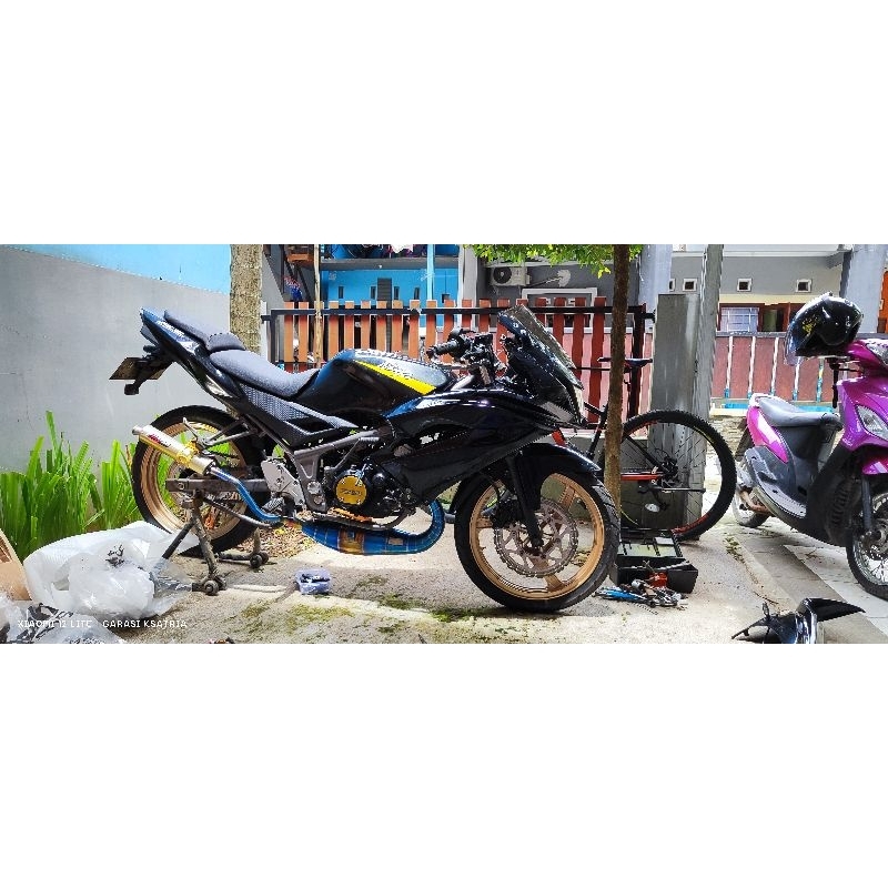 Knalpot racing ninja rr new