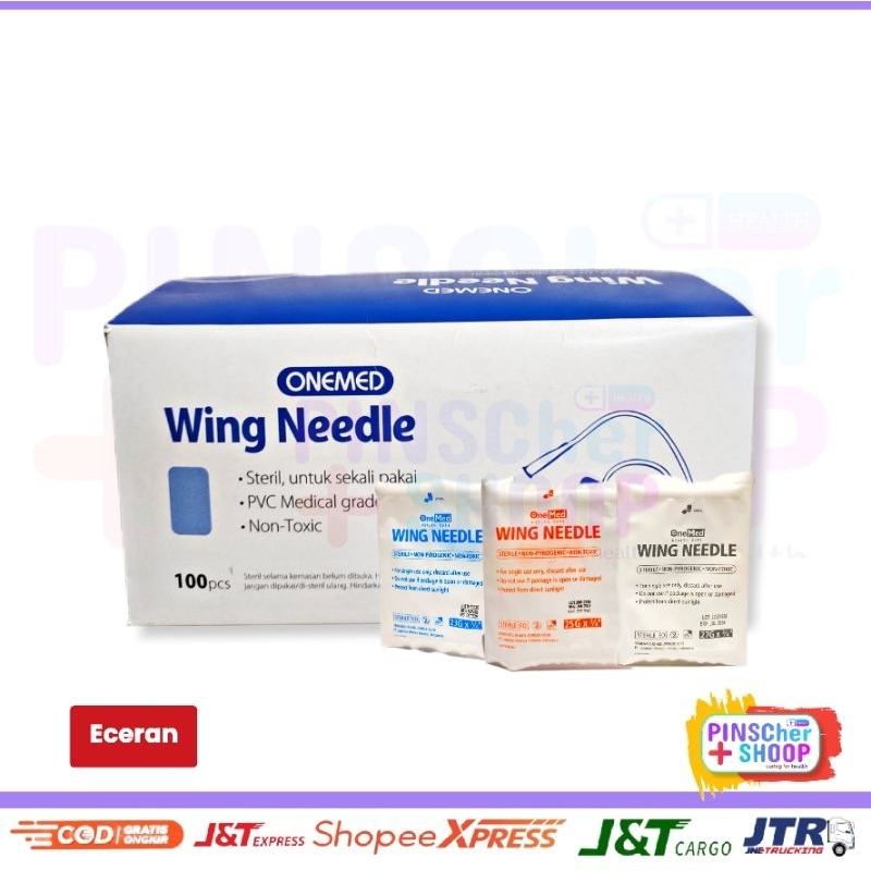 Wing Needle OM Scalp Vein Set / Satuan