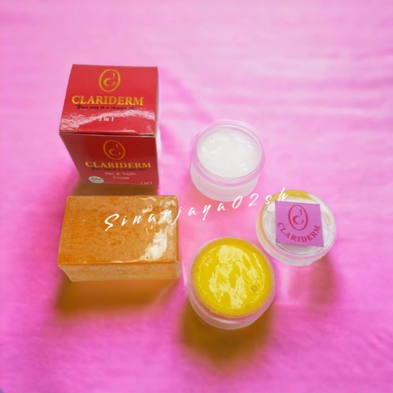 Paket Cream Klaridem Susun S / M + Sabun Batang Oren Pkt Whitening Crem