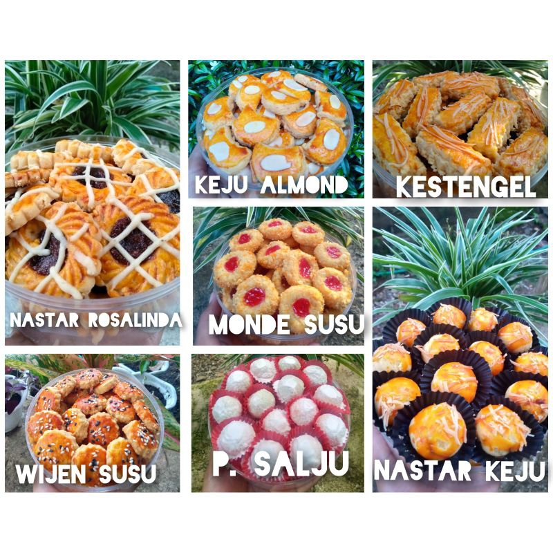 

Aneka KUKER LEBARAN/kue kering lebaran homemade 500 gram (PREMIUM)