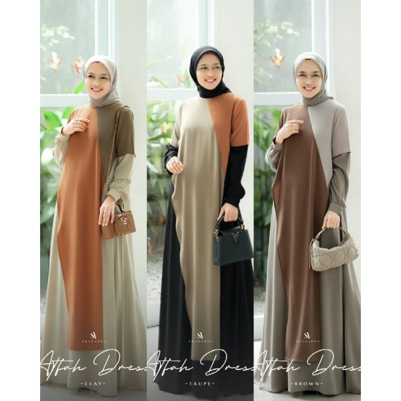 Atfah dress (Dres saja) by shararea