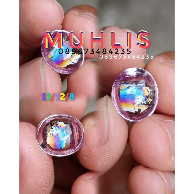 kecubung ungu pelangi