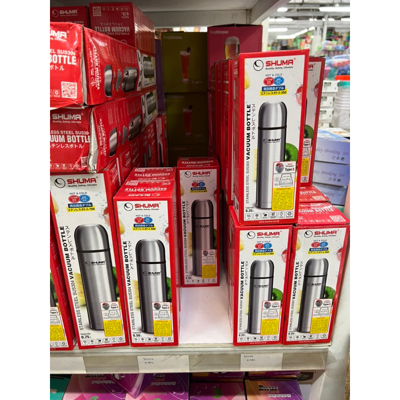 Termos air Shuma 350ml 500ml 750ml 1000ml Vacum flask Shuma