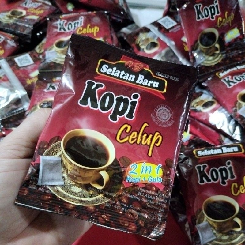 

KOPi celup 2 in 1 harga satuan yaitu 1 pics@22g