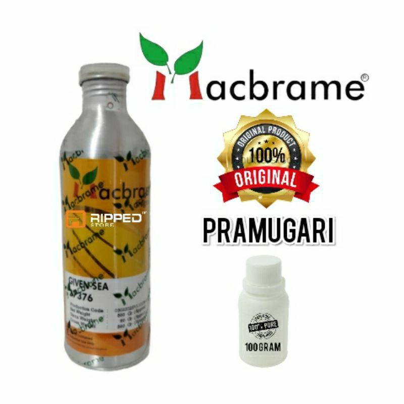 (100 ML) BIBIT PARFUM MURNI GIVEN SEA PRAMUGARI BY MACBRAME ORIGINAL