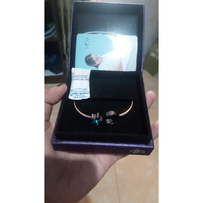 GELANG MOON STAR BLUE MCI ORI