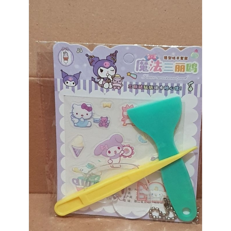 

sticker spatula ganci sanrio