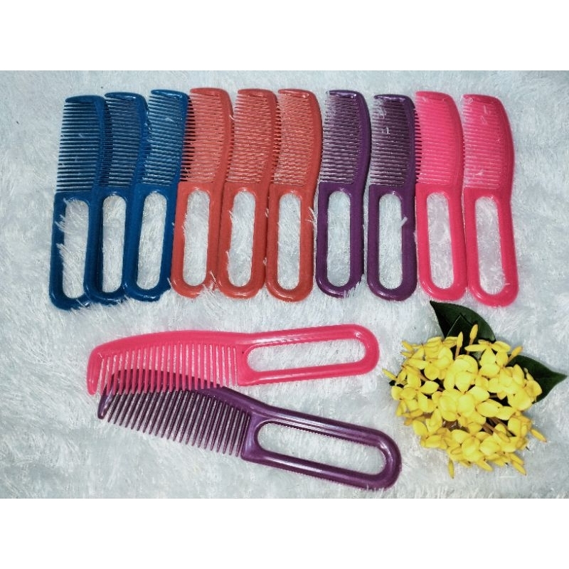 Sisir warna lubang/ sisir warna 16cm