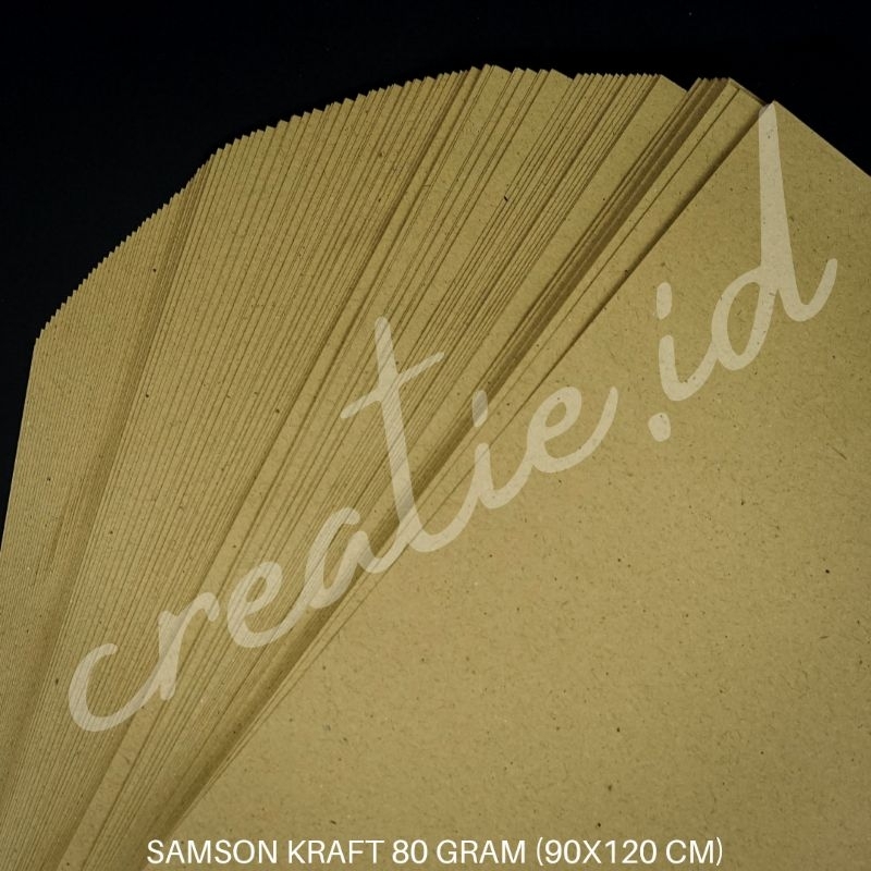 

[50 LBR] SAMSON KRAFT COKELAT 80 GRAM 90X120 CM