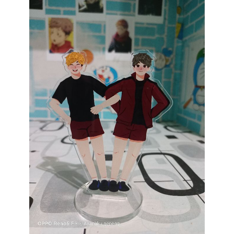 Standee Haikyuu (MiyaTwins)