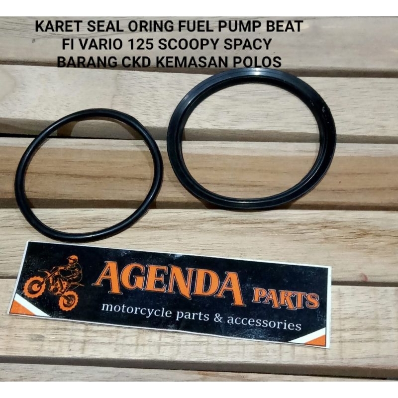 KARET SEAL ORING FUEL PUMP BEAT FI VARIO 125 SCOOPY SPACY BARANG CKD KEMASAN POLOS