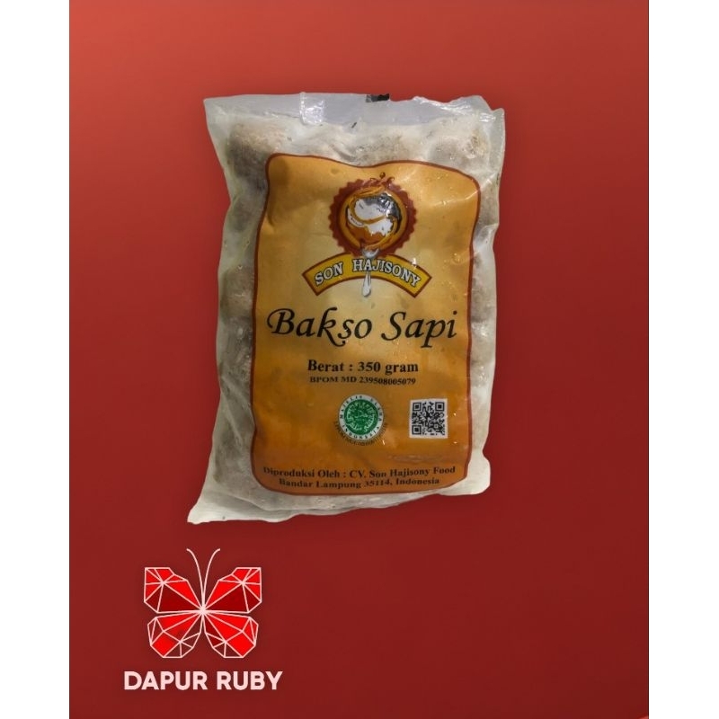

BAKSO SAPI 350gr By SON HAJISONY LAMPUNG