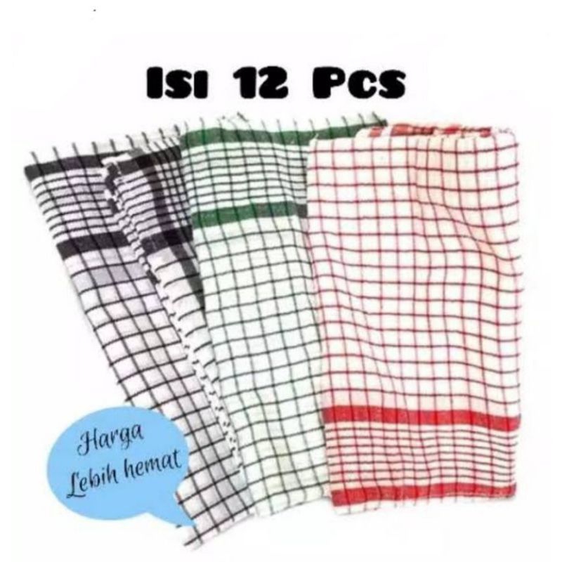 12 pcs kain lap serbaguna