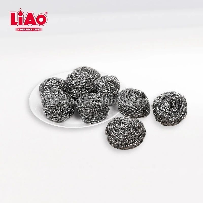 LIAO Sabut Cuci Piring 15 gram isi 12 pcs Sabut Stainless Serbaguna (H130024)