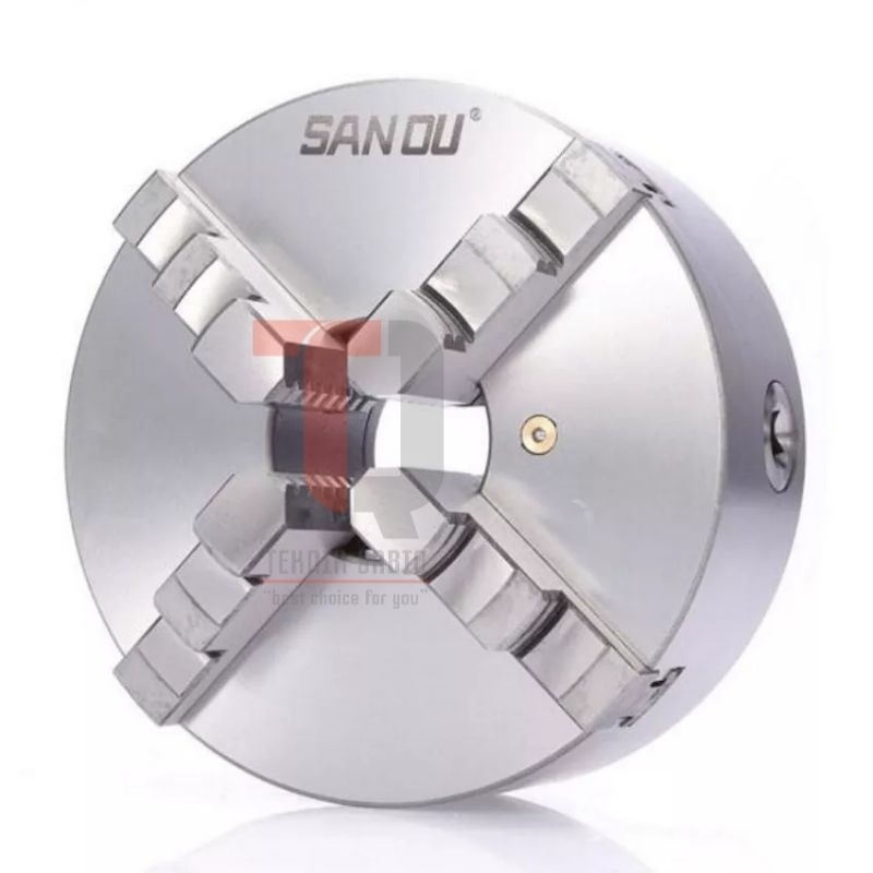 Chuck bubut 10 inch 4 jaw - chuck bubut k12 250 inch - klaw k12 10in