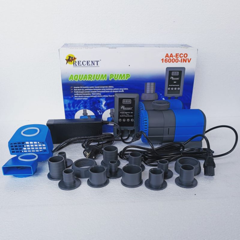 MESIN SUBMERSIBLE RECENT AA ECO 16000 AA ECO 10000 ALAT FILTER KOLAM AQUARIUM DIGITAL