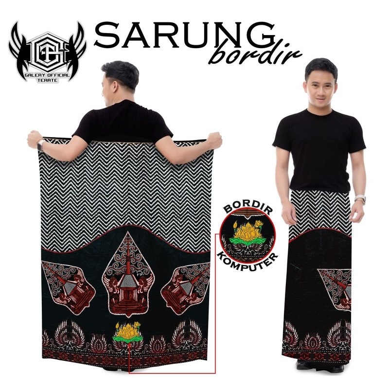 SARUNG PSHT TERATE BORDIR KOMPUTER-SARUNG PSHT