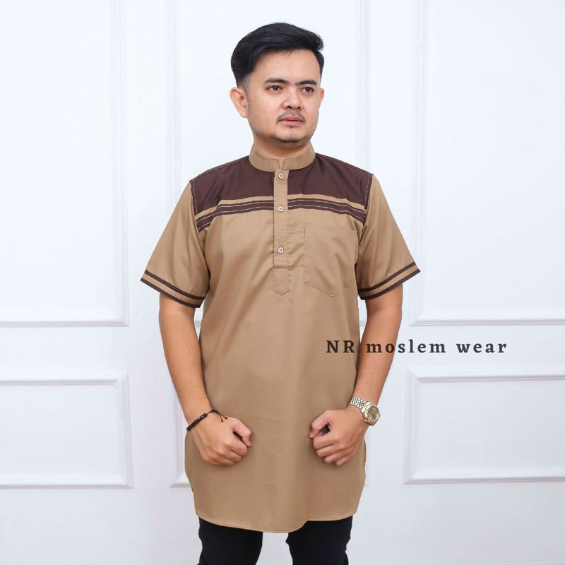 BAJU KOKO DEWASA KURTA / BAJU KOKO PAKISTAN / BAJU KOKO MUSLIM WARNA LENGAN PANJANG