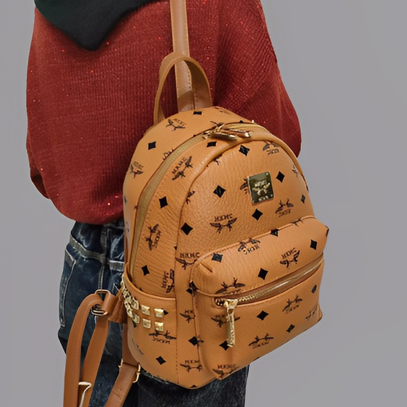 Tas Ransel Wanita Mini Tas Gendong Kulit