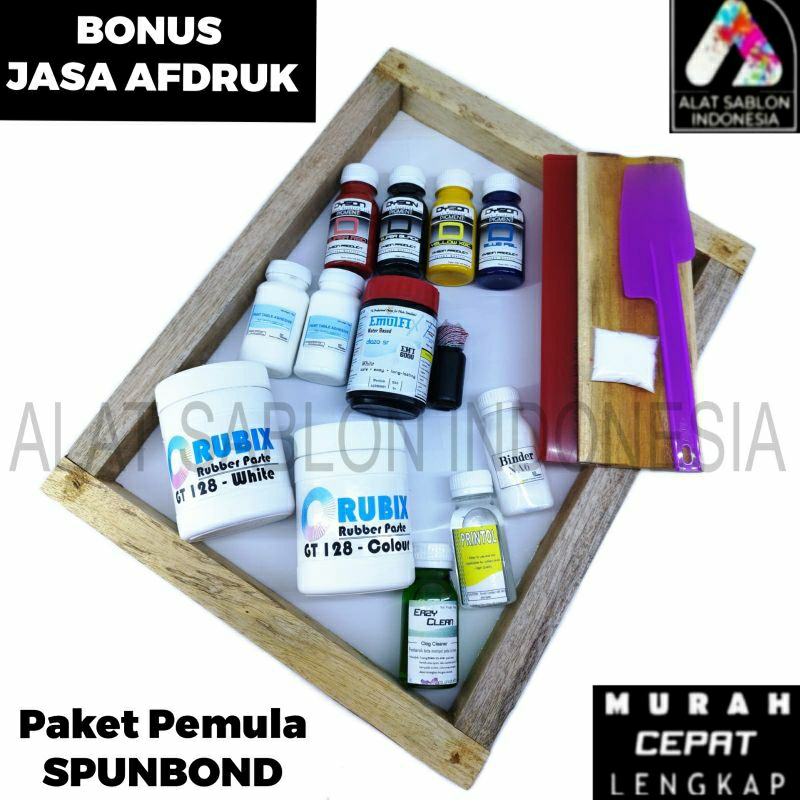 

PAKET PEMULA TAS GOODIE BAG SPUNDBOND DENGAN JASA AFDRUK