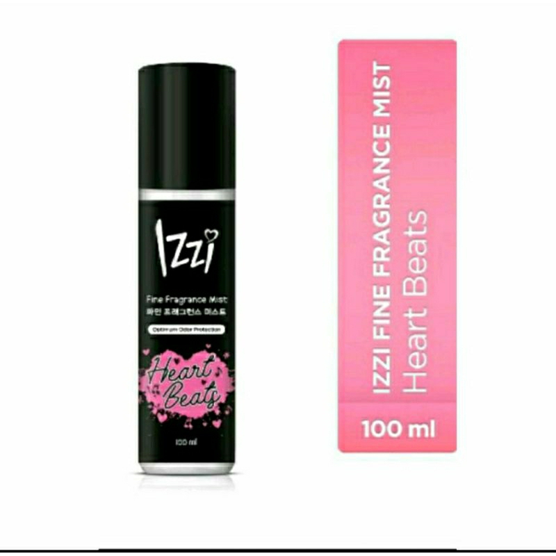 Izzi Fine Fragrance Mist Heart Beats 100ml | Parfumed Fresh Fruity Floral |