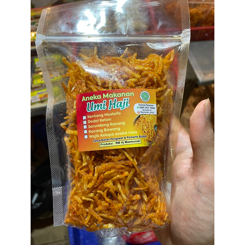 

Kentang balado mustofa 200gr