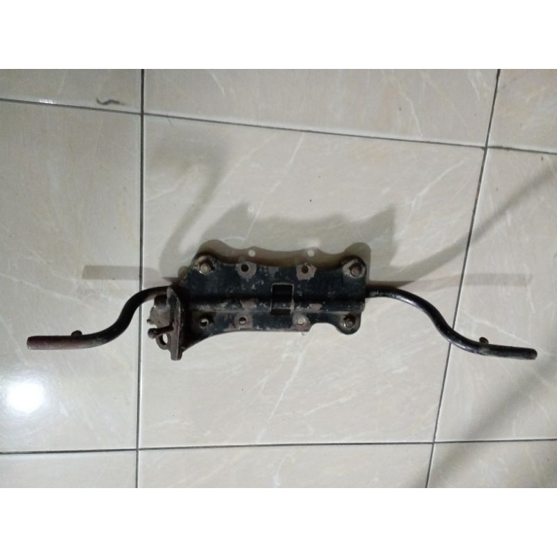 BESI FOOT STEP DEPAN KHARISMA X KHARISMA D HONDA SUPRA X 125 LAMA ORI