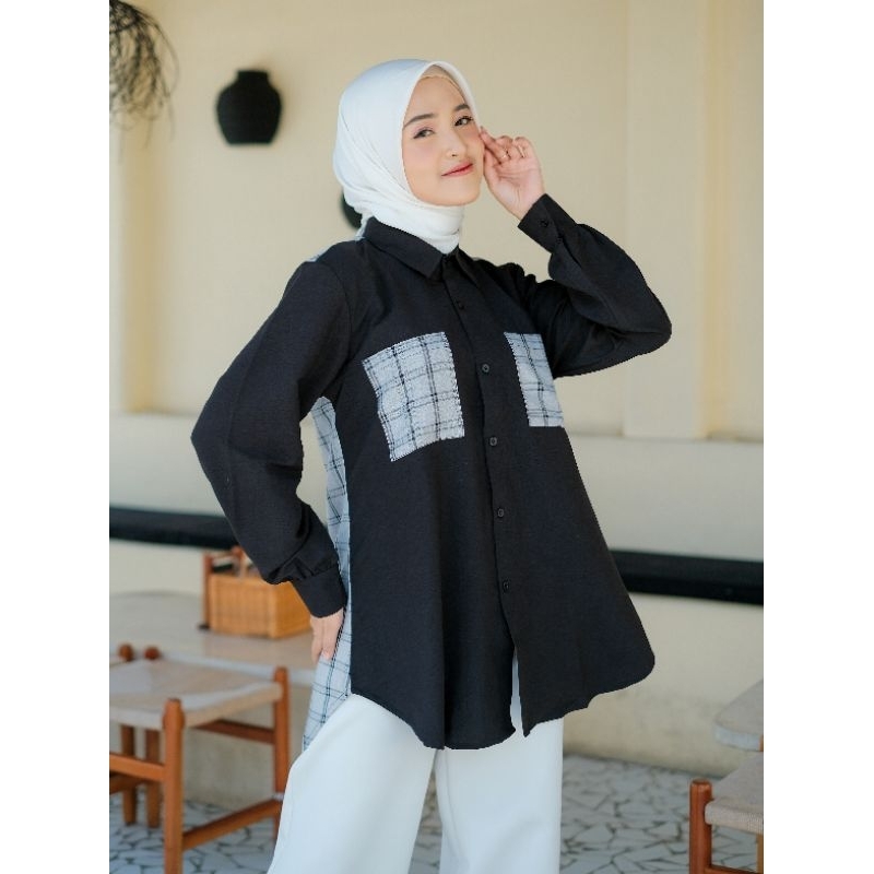 Just Style Hijab - Alana Shirt kemeja wanita