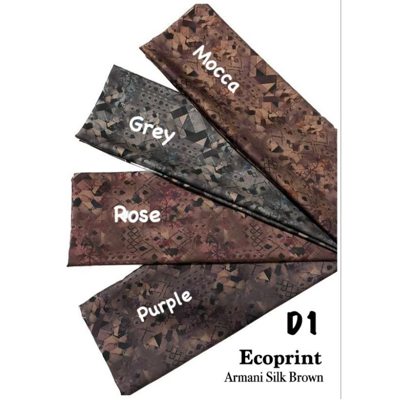 kain meteran ecoprint motif D | harga per 0.5 m