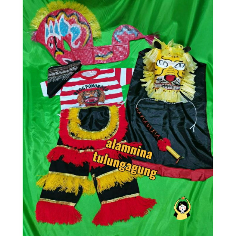 setelan kaos reog ponorogo singo barong cambuk kuda lumping singo sakti udeng jawa