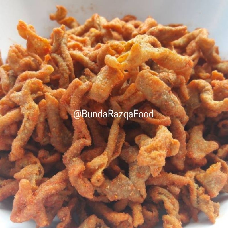 

Keripik Usus Balado Crispy 500gram