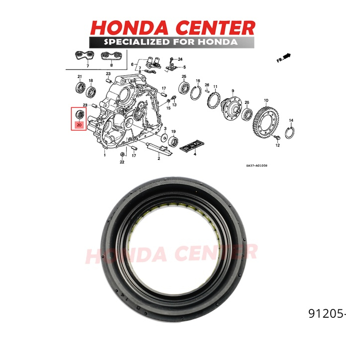 Seal cv joint as roda as kopel cople drive kanan kiri honda stream 2002 2003 2004 2005 2006 1700cc 2000cc matik manual