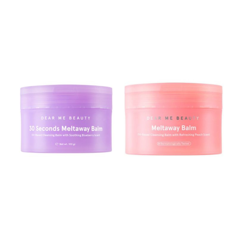 Jual Dear Me Beauty Meltaway Cleansing Balm Blueberry Peach G Shopee Indonesia