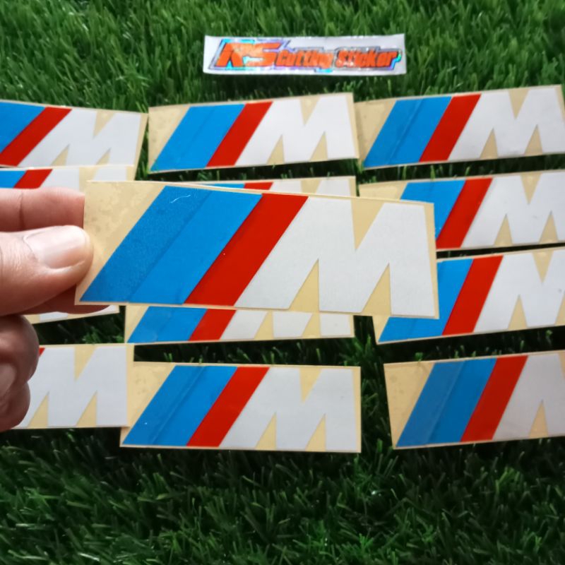 STICKER LOGO BMW 10 X 3,5 STICKER CUTTING