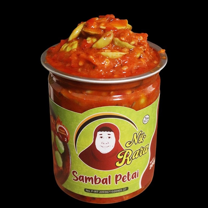 

Ny.Rara Sambal petai 200gr pedas nampol